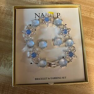 🌸Napier Bracelet And Earring Set